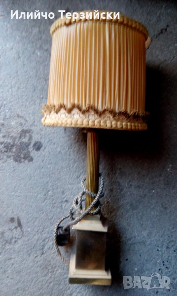месингова лампа, снимка 1
