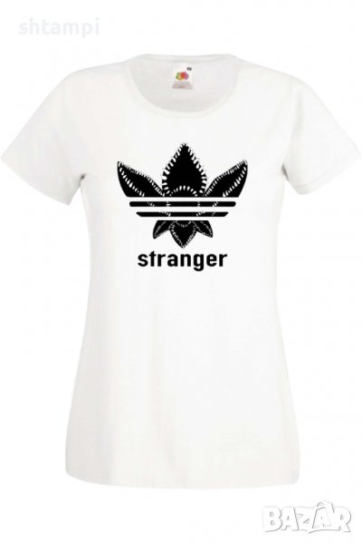 Дамска Тениска Stranger Adidas,Филм,Сериал,адидас,ADIDAS, снимка 1