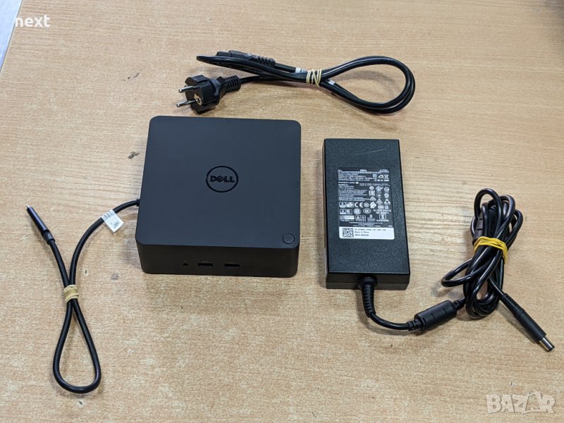 Докинг станция Dell Thunderbolt Dock TB16 K16A (4К, 5К) + зарядно 130W, снимка 1