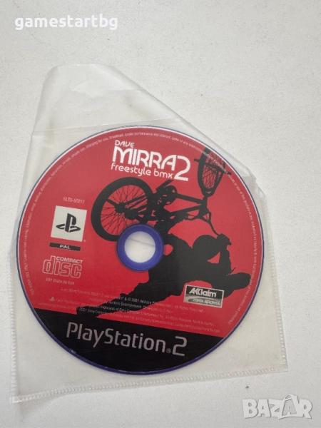 Dave Mirra Freestyle BMX 2 за PS2, снимка 1