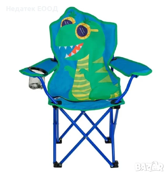 Детски сгъваем къмпинг стол, Динозавър, 35x35x57см., снимка 1