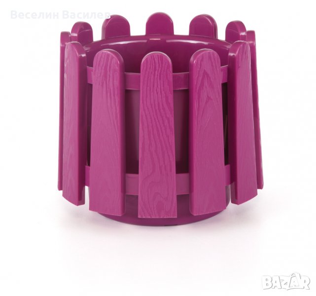 Саксия 2,6 л. ефект дърво, снимка 1