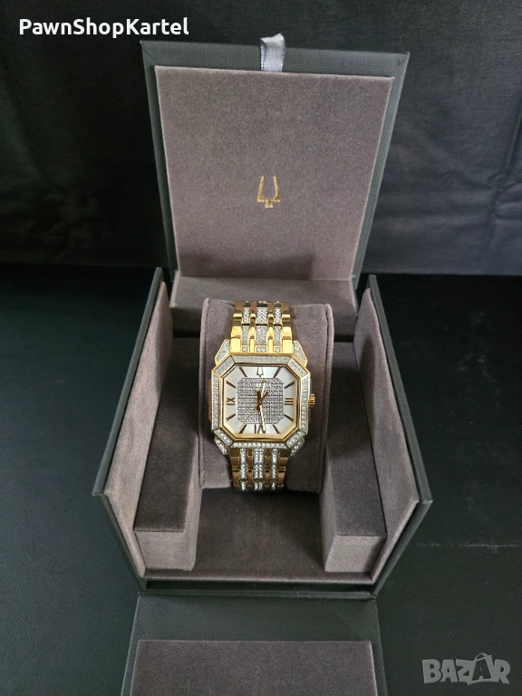 Мъжки часовник Bulova Octava Crystal Accents, снимка 1