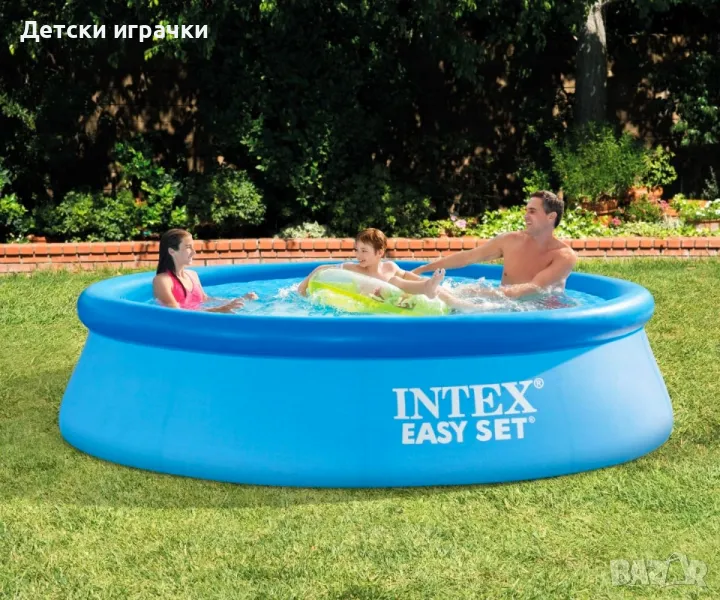 Надуваем Басейн Intex EASY SET, 305 х 76 см, с помпа, снимка 1