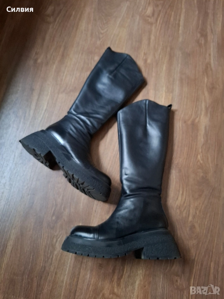 Дамски ботуши естествена кожа , снимка 1