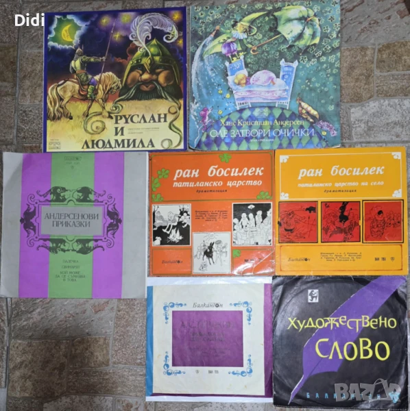 Грамофонни плочи с приказки, детски песнички, хорове , снимка 1