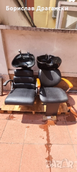 Продавам измивна колона 2 бр. за фризьорски салон, снимка 1