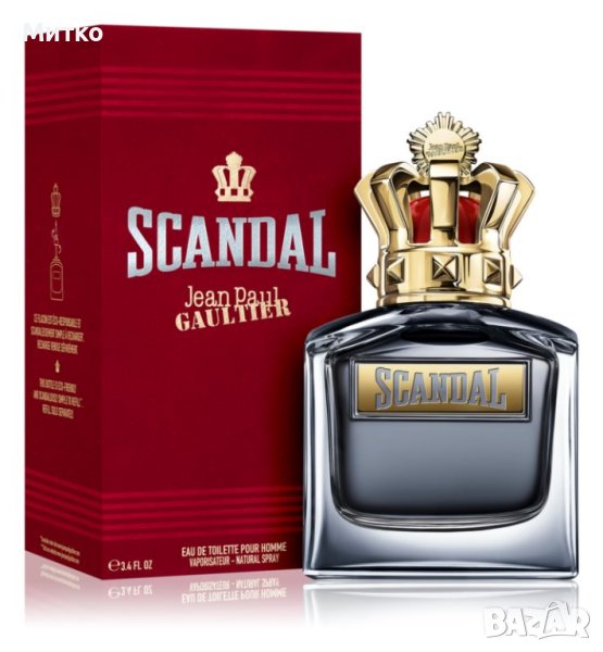 Jean Paul Gaultier Scandal pour homme 100ml мъжки парфюм, снимка 1