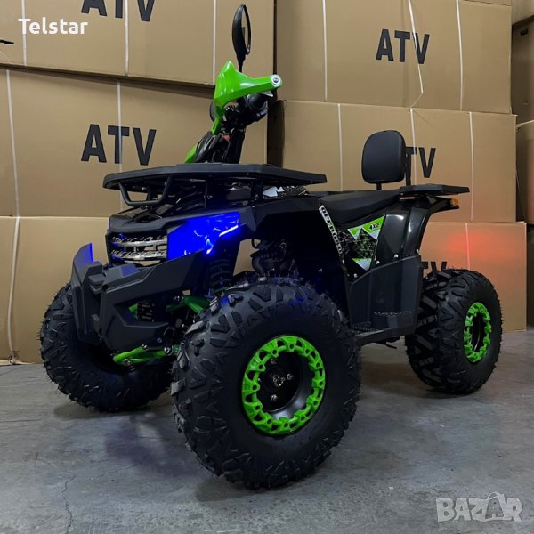 ATV TELSTAR POLICE ROVER LONG 150CC С 8`` ГУМИ, АВТОМАТИЧНА СКОРОСТНА КУТИЯ И SMART КИЛОМЕТРАЖ, снимка 1