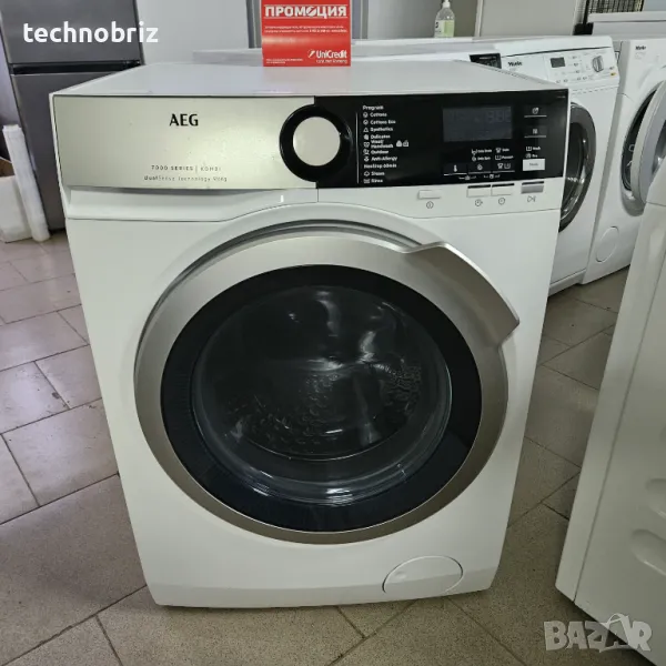 Немска инверторна пералня със сушилня AEG Dual Sense Series 7000 9/6 - ГАРАНЦИЯ, снимка 1