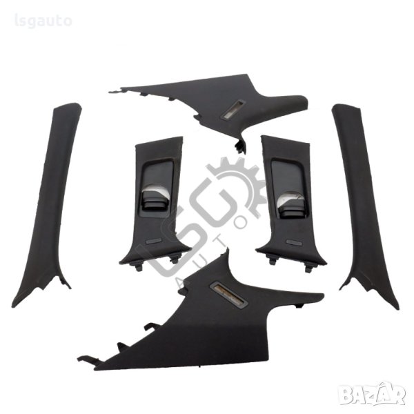 Комплект интериорни кори колонки Mercedes-Benz C-Class 204 (W/S/C) 2007-2014 ID: 115047, снимка 1