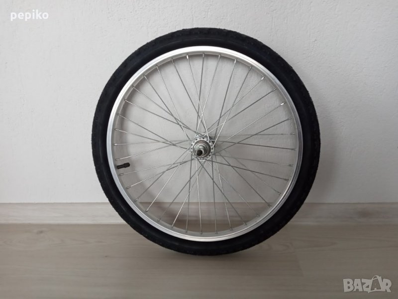 Продавам колела внос от Германия алуминиева задна капла 20 цола с гуми, снимка 1