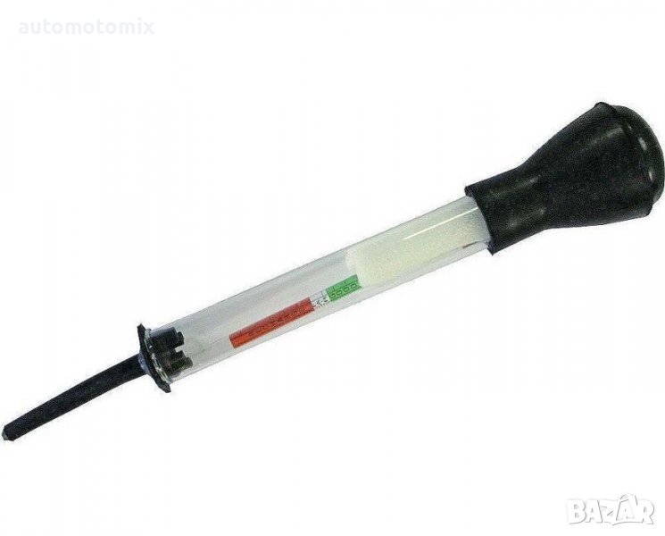 ТЕСТЕР ЗА ЕЛЕКТРОЛИТ С ЦВЕТНА СКАЛА, снимка 1