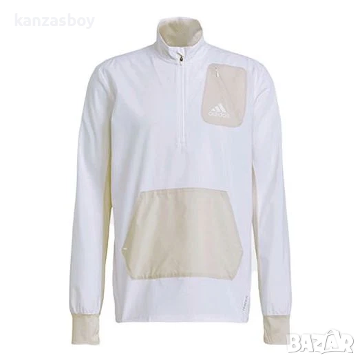 adidas Jacket Fast 1/2 ZIP - мъжка ръннинг ветровка Л, снимка 1