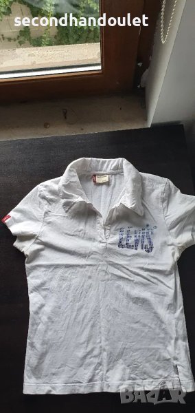 Levi's дамска бяла тениска , снимка 1