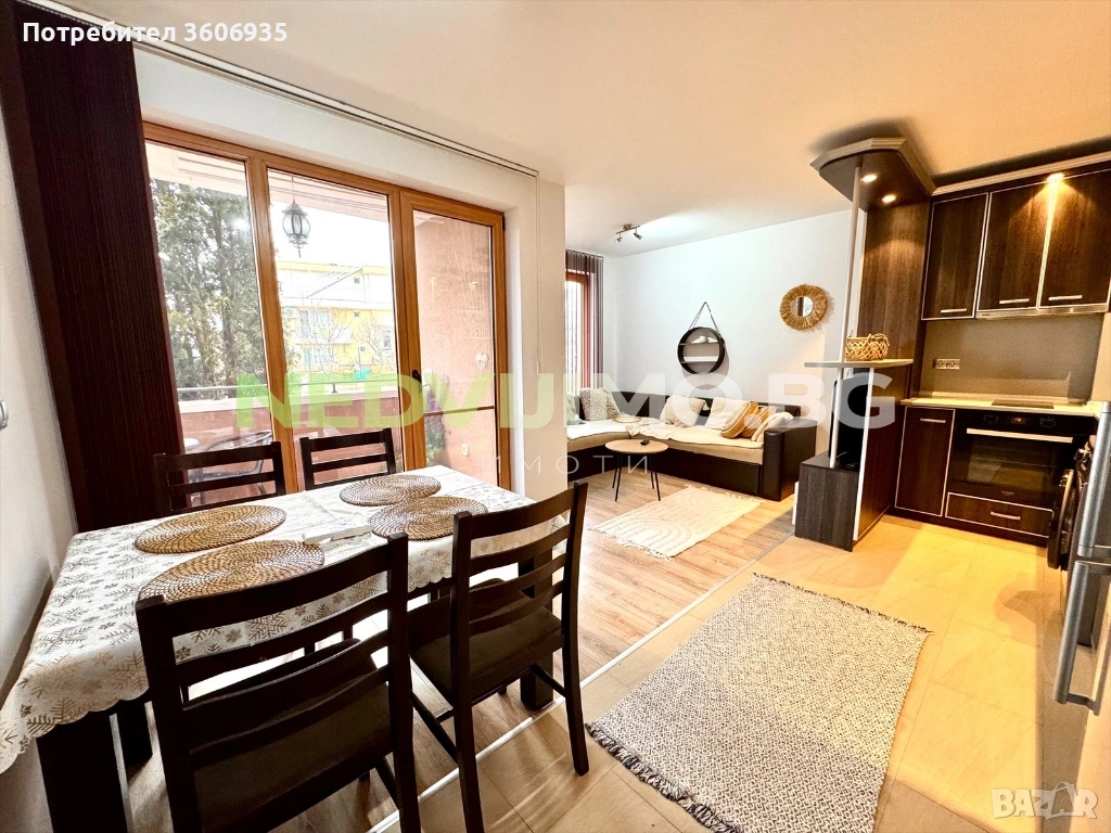 Двустаен апартамент под наем в Траката , снимка 1