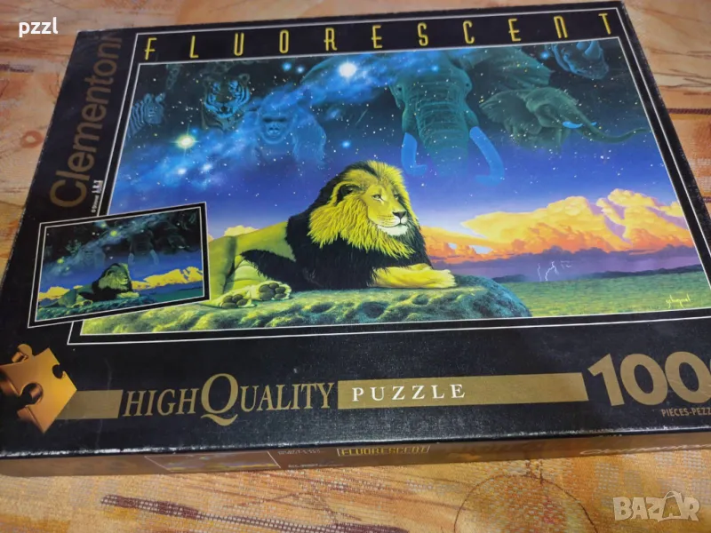 Пъзел "Sahvana" Fluorescent Clementoni 1000 части, снимка 1