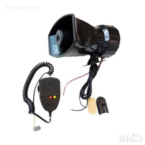 Сирена с микрофон 12V - JK529, снимка 1