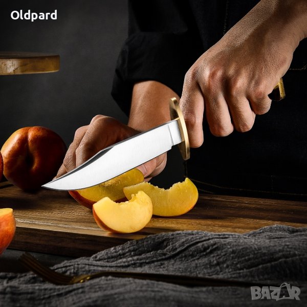 Висококачествено острие 440C за монтиране на нож + гарда и накрайник, снимка 1