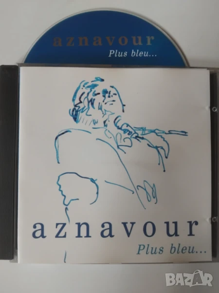 Charles Aznavour – Plus Bleu ... - матричен диск музика, снимка 1