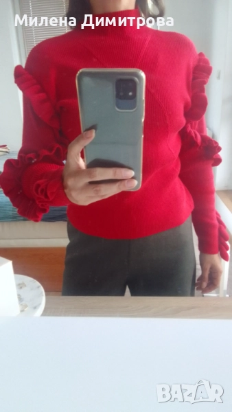 Дамски пуловер OXXO размер S/M, снимка 1