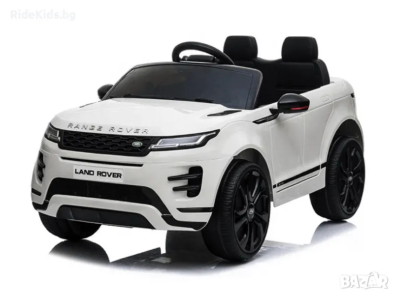 Land Rover Range Rover Evoque 12V – Детски акумулаторен джип, Бял, EVA гуми, снимка 1