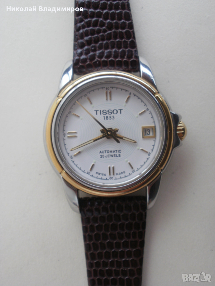 Tissot дамски ръчен швейцарски оригинален часовник Тосот, снимка 1