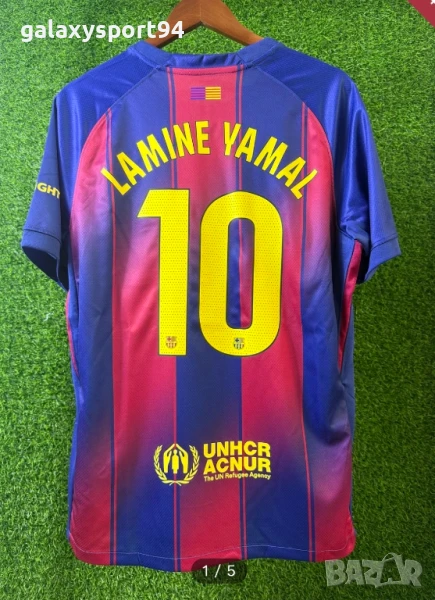 Ламин Ямал  детски екипи в 6 цвята титулярни и резервни Барселона ново, снимка 1