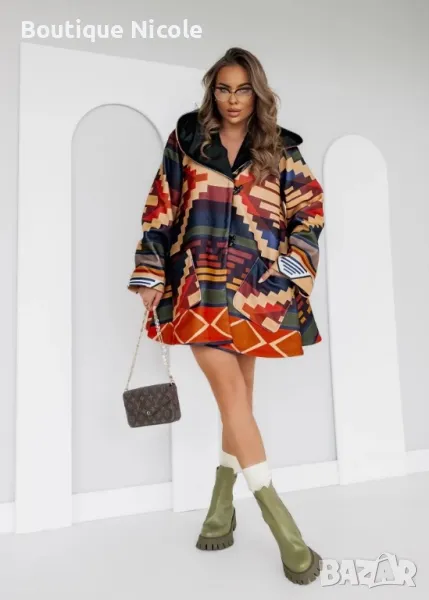 Дамско палто-пелерина  , снимка 1