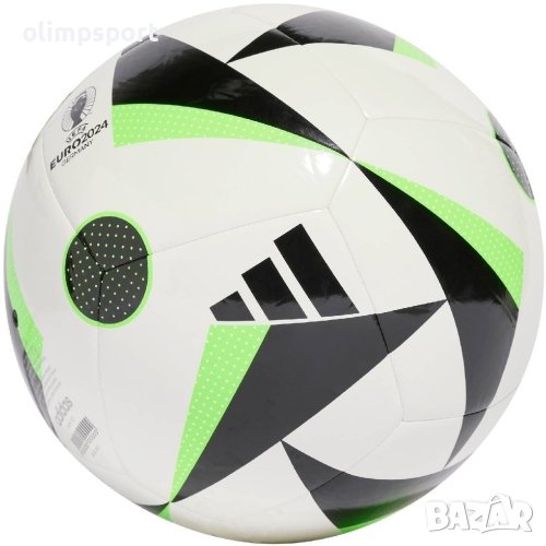 Футболна топка ADIDAS EURO 2024, Реплика, Бял-черен, Размер 5, снимка 1