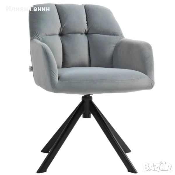 Въртящ се фотьойл HOMCOM, , снимка 1