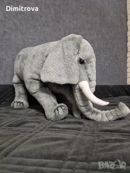 Голям плюшен слон, снимка 1