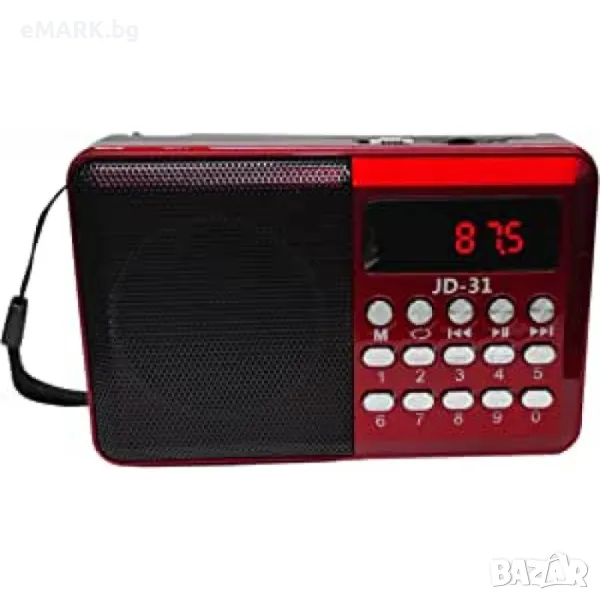 Мини колона с USB SD card, FM радио и възможност за четене на МP3 файлове от флашка или TF карта пам, снимка 1