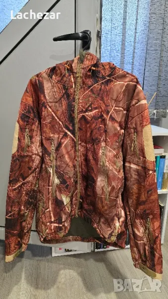 Зимно яке за лов и риболов с качулка L размер , снимка 1