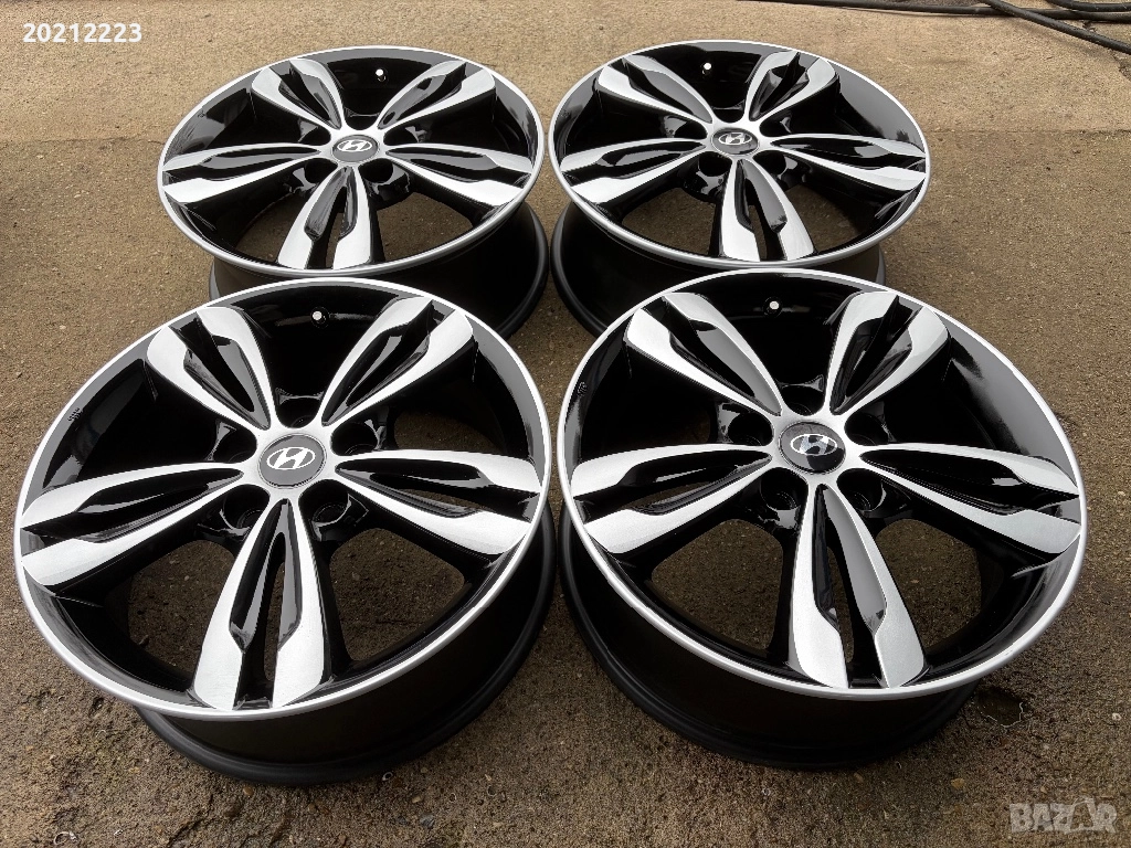 4 броя алуминиеви джанти за Hyundai ix35, Коna,Tucson,Elantra,IONIQ 17, снимка 1