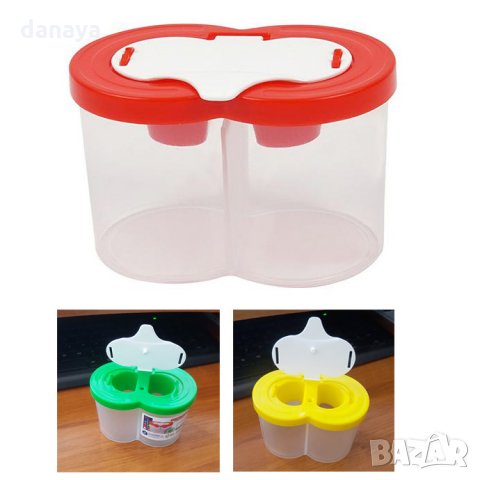 2170 Двойна чашка за рисуване с капаче, снимка 7 - Ученически пособия, канцеларски материали - 32961276