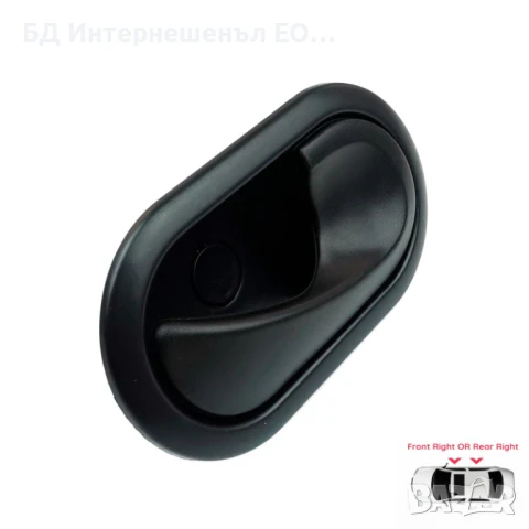 8200174075  8200Вътрешна дръжка за дясна врата Renault , Dacia, Черен Гланц, снимка 4 - Части - 50967542
