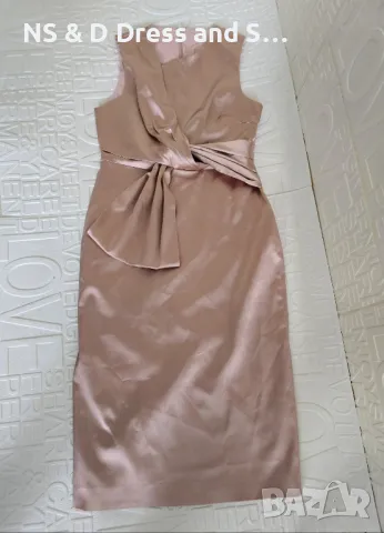 Дамска сатенена рокля , снимка 5 - Рокли - 50211550