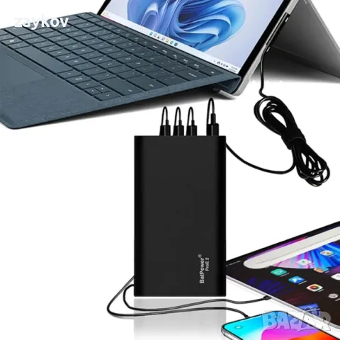 BatPower ProE 2 ES10B 148Wh MS Surface Power Bank за Surface Book 3 2 1 Външна батерия, снимка 7 - Друга електроника - 49229974