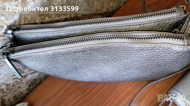 Две сребристи дамски чанти, снимка 4 - Чанти - 51476237