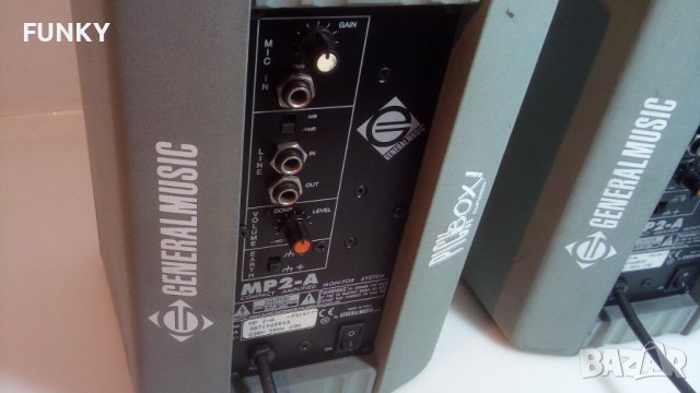 General Music MP2-A Aktive Lautsprecher Compact Monitors Systems, снимка 7 - Тонколони - 38763432