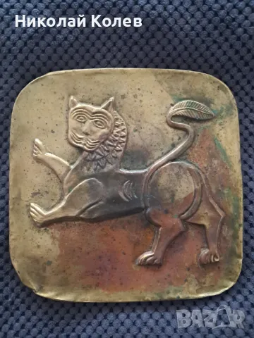 Медно месингова пластика тракийски конник