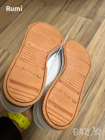 Оригинални кожени кецове Аdidas Originals COURT ! 46 н, снимка 8 - Кецове - 52179611