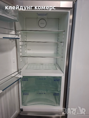 Хладилник с фризер LIEBHERR PREMIUM NO FROST ИНОКС вис.200см. А+++, снимка 4 - Хладилници - 52919191