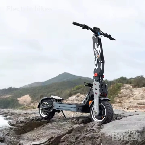 HEZZO F9 – Електрическа тротинетка с демпфер, 8000W, 90 км/ч