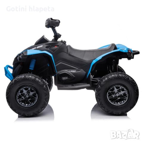Акумулаторен бъги Can-Am 4x4,24v батерия, с меки гуми , Металик боя, снимка 13 - Детски велосипеди, триколки и коли - 37661732