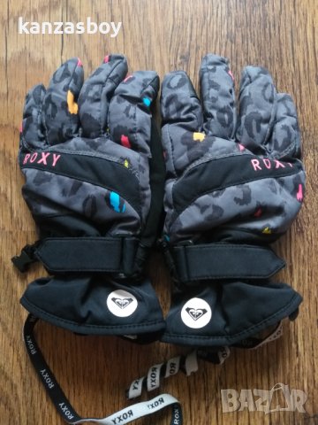 ROXY womens ski gloves - дамски ски ръкавици С - размер , снимка 2 - Ръкавици - 43733326