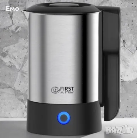 Електрическа туристическа кана от неръждаема стомана - 600 мл, 1000W FIRST, снимка 4 - Кани - 47858930