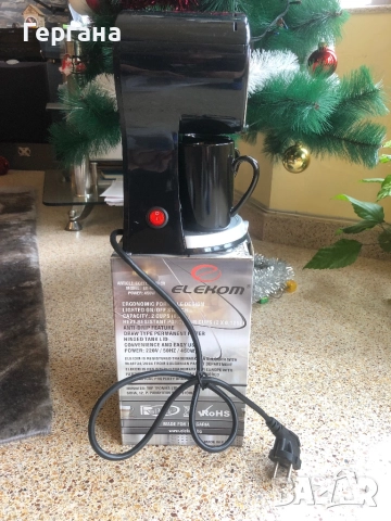 Кафе машина ELEKOM 450W, снимка 5 - Кафемашини - 52874858