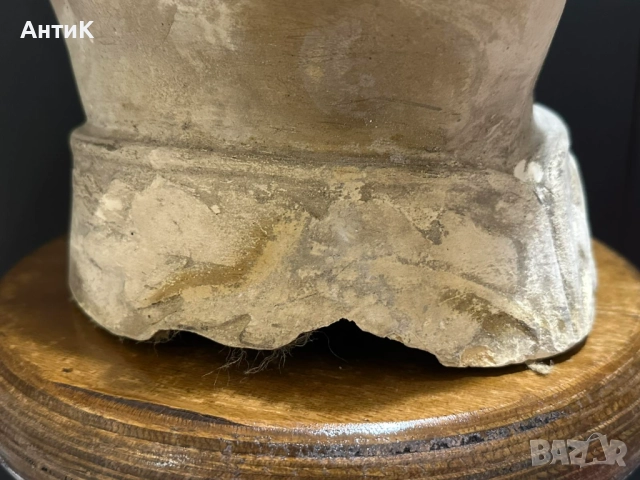 Соц Голям Бюст Йосиф Сталин Гипс, снимка 6 - Антикварни и старинни предмети - 52468626